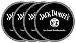 Jack Daniels - 4pc PVC Coaster Set