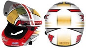 #9 Kasey Kahne / Budweiser - Mini Helmet