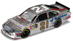 2011 Trevor Bayne #21 Daytona 500 Win / Raced - Brushed Metal Diecast