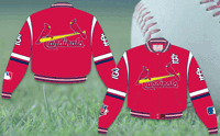 St. Louis Cardinals - MLB Baseball Adult Twill Jacket