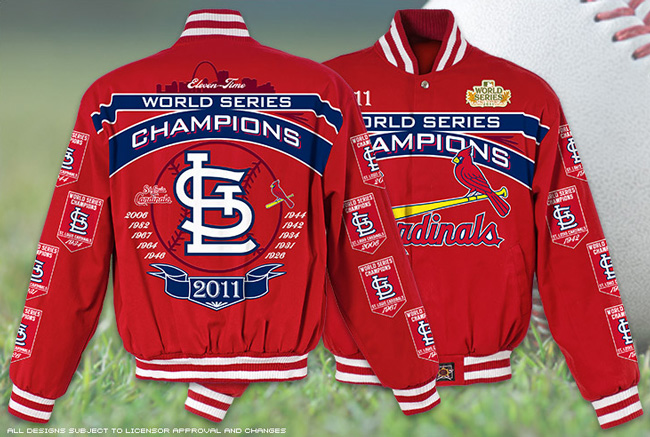 St. Louis Cardinals  J.H. Sports Jackets