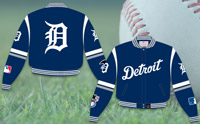 Detroit Tigers - MLB Baseball Adult Twill Jacket