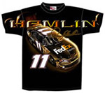 #11 Denny Hamlin - FedEx Racing Total Print T-Shirt