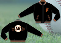 San Francisco Giants - MLB Wool Reversible Jacket