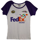 #11 Denny Hamlin - FedEx Racing Ladies Jersey Tee