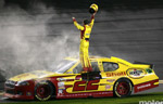2011 Kurt Busch #22 Shell - Bud Shootout Win / Raced Diecast