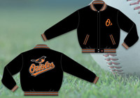 Baltimore Orioles - MLB Wool Reversible Jacket