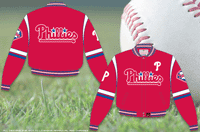 Philadelphia Phillies - MLB Baseball Adult Twill Jacket