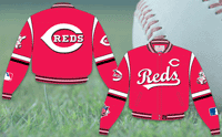 Cincinnati Reds - MLB Baseball Adult Twill Jacket