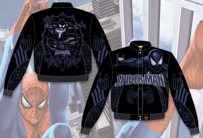 Spiderman Adult Twill Jacket
