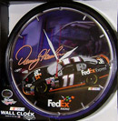 Denny Hamlin #11 FedEx Racing - Round Wall Clock