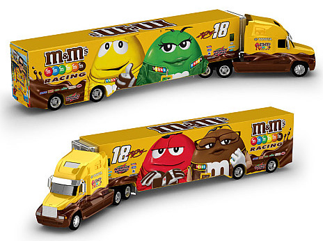 2012 Kyle Busch 18 M M s 1 64 Diecast Hauler