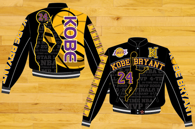 Kobe Bryant 24 Los Angeles Lakers Jacket