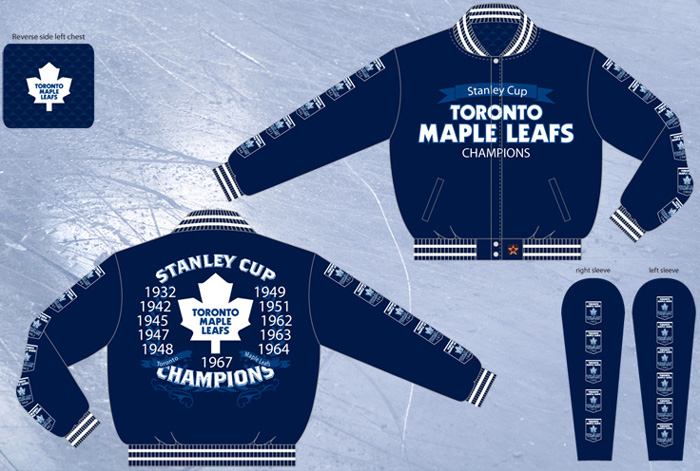 Vintage JH Toronto Maple Leafs Varsity Jacket