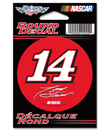 #14 Tony Stewart - Round Decal