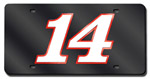 #14 Tony Stewart - Laser Tag / Mirror License Plate
