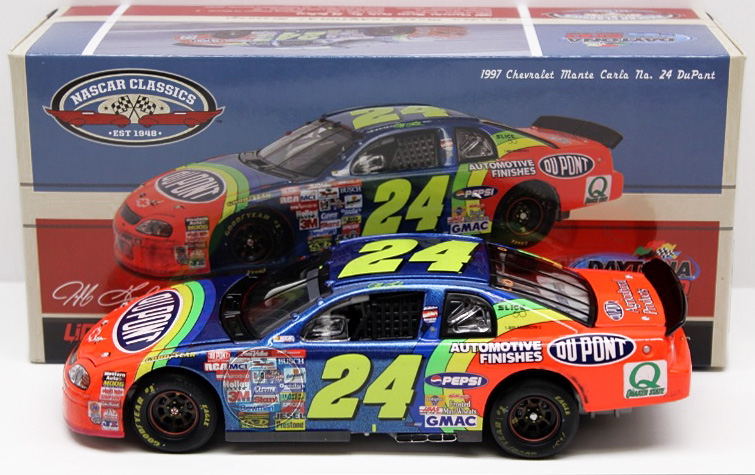 jeff gordon diecast list