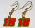 #18 Kyle Busch - Wire Earrings