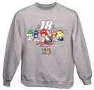 #18 Kyle Busch - M&Ms Racing Sweatshirt
