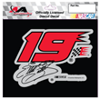 #19 Elliott Sadler - Foil Diecut Decal