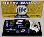 1999 Rusty Wallace #2 Miller Lite Diecast Bank