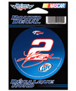 #2 Kurt Busch / Miller Lite - Round Decal