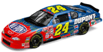 2001 Jeff Gordon #24 Dupont - 4th Championship Diecast