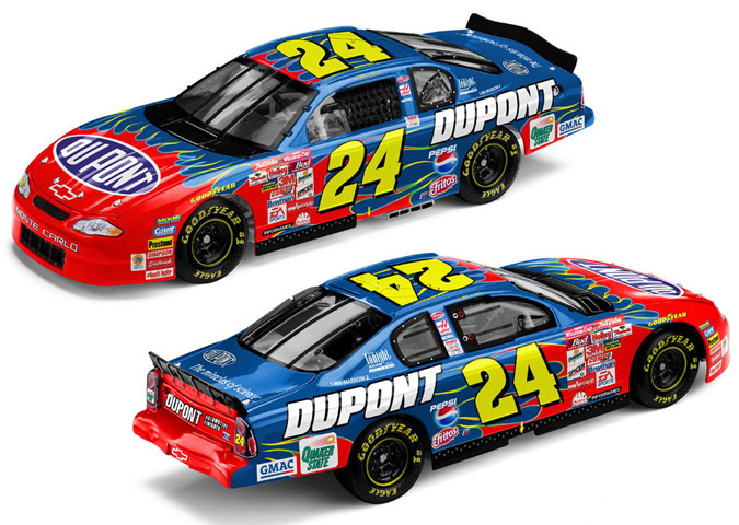 Details about   2012 Jeff Gordon 1:24 Dupont 4th Championship 2001 Monte Carlo 1 of 853 