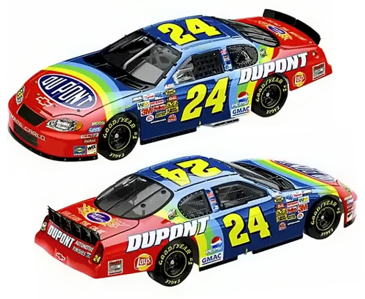 Vintage 2004 Jeff Gordon #24 McFarlane Toys NASCAR Dupont 7 in Figure for sale online 