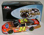 2007 Jeff Gordon #24 Talladega 77th Win / Raced - Copper Diecast