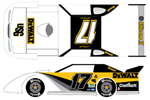 Matt Kenseth #17 Dewalt 07 Dirt Late Model