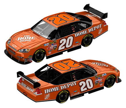 Details about   Tony Stewart #20 The Home Depot 2007 Impala SS MA 1:24 COT X207821HDTS 