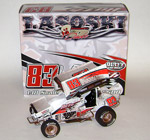 2007 Danny Lasoski #83 Roth Motorsports / Dirty Version - Sprint Car 1/18 Diecast