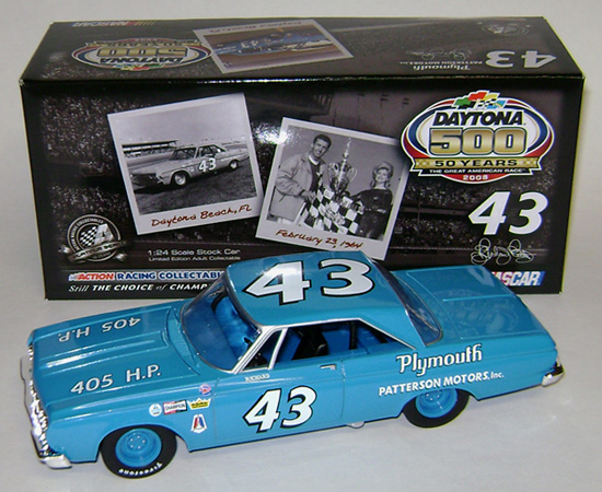 Richard Petty #43 Plymouth 1964 Aufkleber NASCAR Sticker