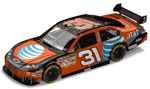 Jeff Burton #31 AT&T - Bristol Win / Raced