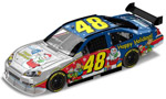 2008 Jimmie Johnson #48 Johnson Foundation - Sam Bass Holiday Diecast