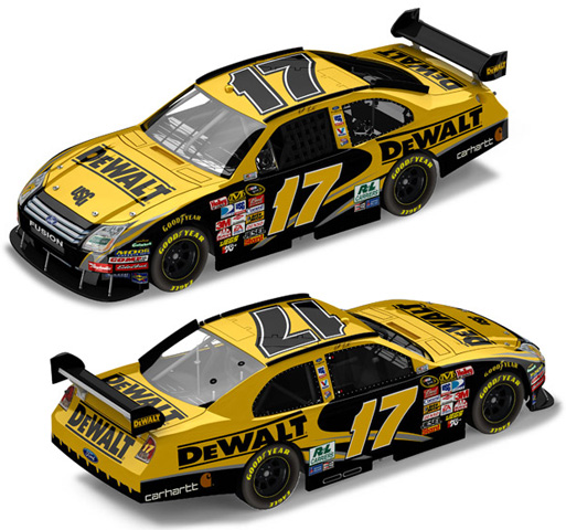 2008 Matt Kenseth #17 Dewalt Diecast