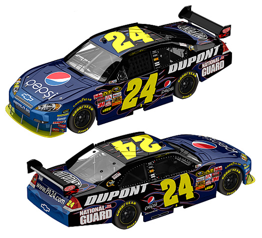 jeff gordon 2009 paint scheme. 2009 Jeff Gordon #24 Pepsi