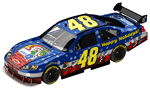 2009 Jimmie Johnson #48 Johnson Foundation - Sam Bass Holiday Diecast