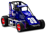 2009 Kevin Swindell #39 Swindell Motorsports - Midget 1/18 Diecast