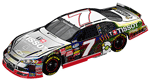 2010 Danica Patrick #7 Tissot / Flashcoat Silver Diecast