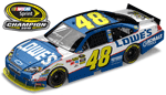 2010 Jimmie Johnson #48 Lowes - 5x NASCAR Sprint Cup Champion Diecast
