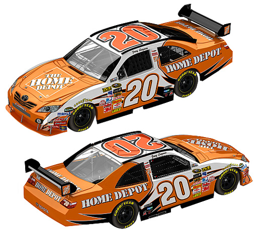 2010 Joey Logano #20 Home Depot Diecast | P233-C200821HDJL