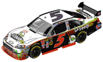 2010 Mark Martin #5 GoDaddy.com / Flashcoat Silver Diecast