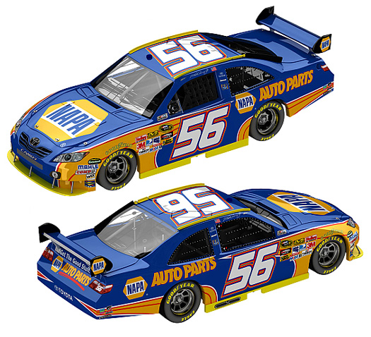 2010 Martin Truex Jr #56 NAPA