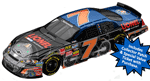 2010 Josh Wise #7 Lionel NASCAR Collectables Diecast