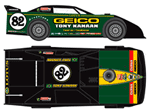 2011 Tony Kanaan #82 Geico / Prelude - Dirt Late Model 1/64 Diecast