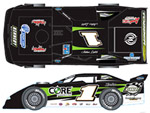 2011 John Lobb #1 Core Construction - Dirt Late Model 1/64 Diecast