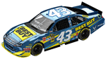 2011 A.J. Allmendinger #43 Best Buy / Flashcoat Color Diecast