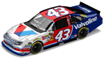 2011 A.J. Allmendinger #43 Valvoline Diecast